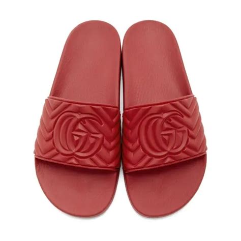 Gucci swimming pool sandals